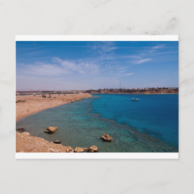 Carte Postale Salutations de la mer Rouge, Sharm el Sheikh, Egyp (Devant)