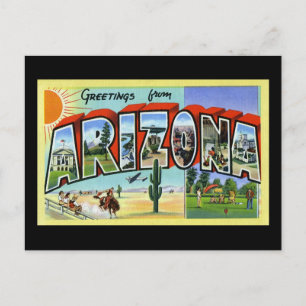 Carte Postale Salutations de l'Arizona