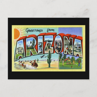 Carte Postale Salutations de l'Arizona