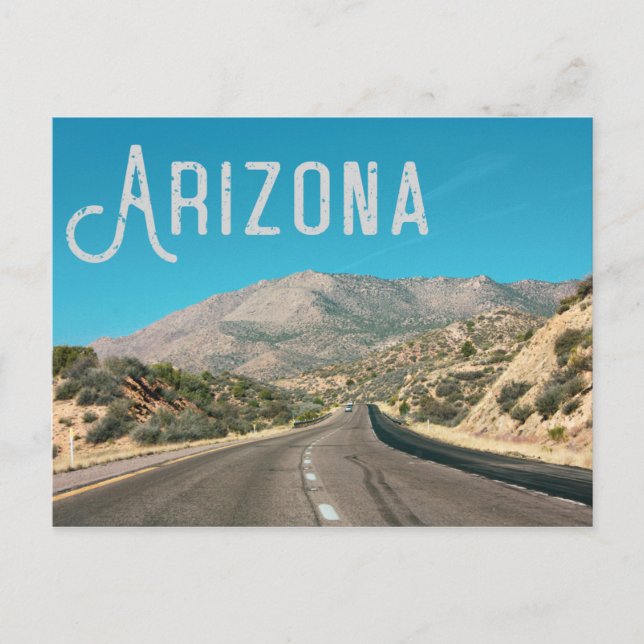Carte Postale Salutations de l'Arizona (Devant)