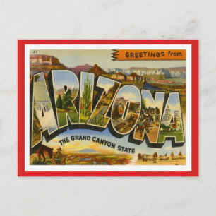 Carte Postale Salutations De L'Arizona