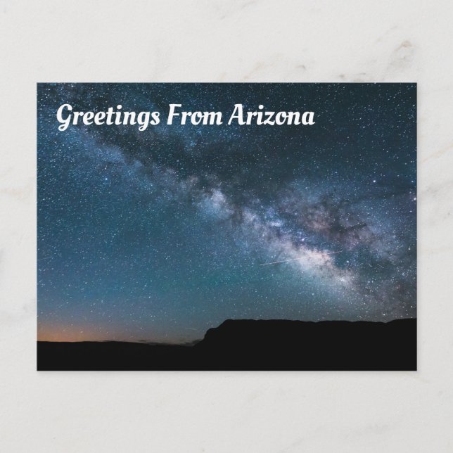 Carte Postale Salutations De L'Astronomie De L'Arizona (Devant)
