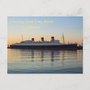 Carte Postale Salutations De Long Beach California