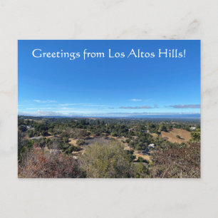 Carte Postale Salutations de Los Altos Hills !