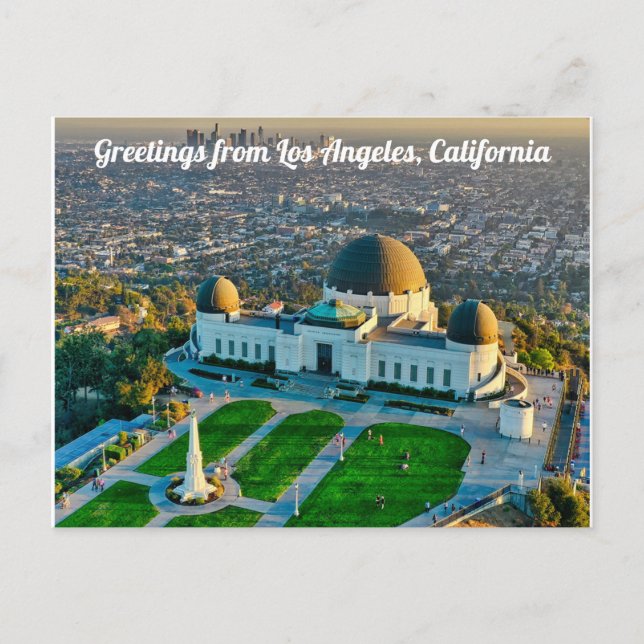 Carte Postale Salutations de Los Angeles, California Postcard (Devant)