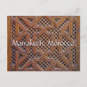 Carte Postale Salutations de Marrakech Maroc