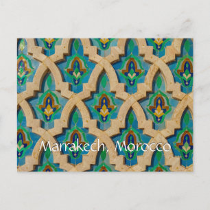 Carte Postale Salutations de Marrakech Maroc