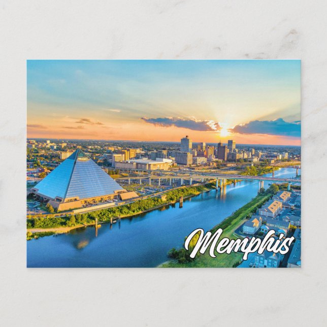 Carte Postale Salutations De Memphis, Tennessee, États-Unis (Devant)