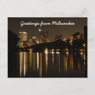 Carte Postale Salutations de Milwaukee