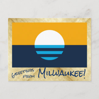 Carte Postale Salutations de Milwaukee