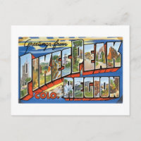 Salutations de Pikes Peak, CO !
