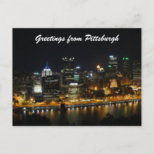 Carte Postale Salutations de Pittsburgh
