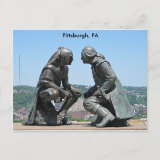 Carte Postale Salutations de Pittsburgh, PA