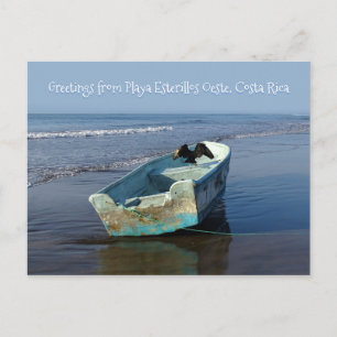 Carte Postale Salutations de Playa Esterillos Oeste, Costa Rica
