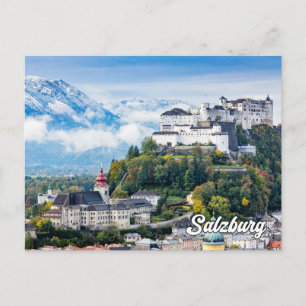 Carte Postale Salutations De Salzbourg, Autriche