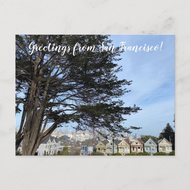 Carte Postale Salutations de San Francisco ! (Devant)