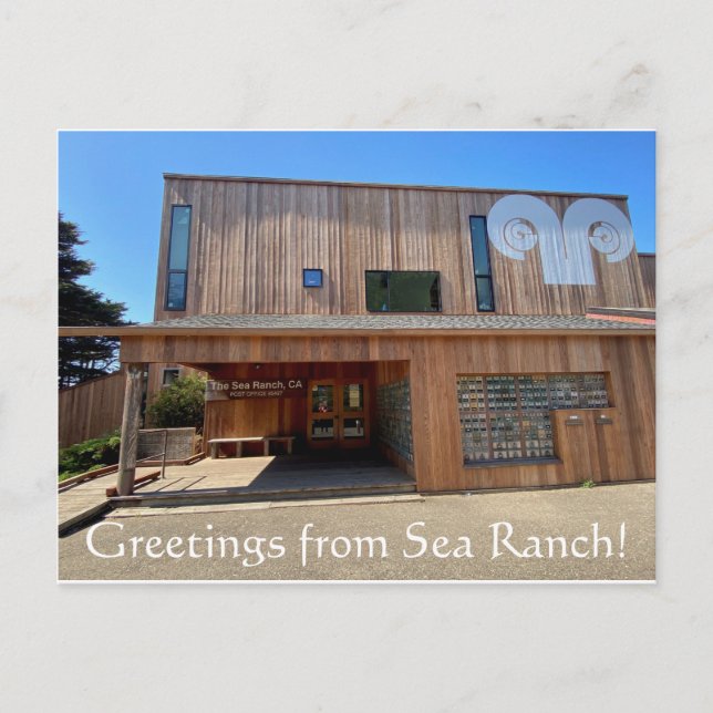 Carte Postale Salutations de Sea Ranch ! (Devant)