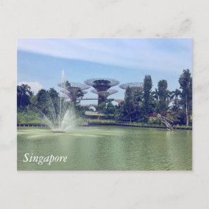Carte Postale Salutations de Singapour