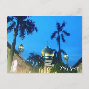 Carte Postale Salutations de Singapour