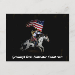 Carte Postale Salutations De Stillwater, Oklahoma Postcard