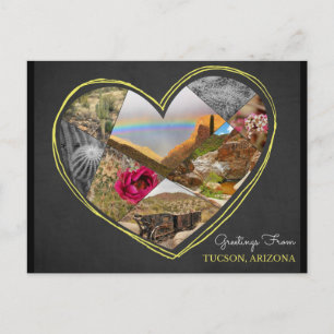 Carte Postale Salutations de Tucson, Arizona ♥ Postcard