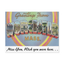 Salutations de Worcester, Massachusetts