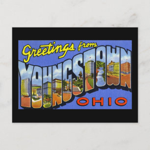 Carte Postale Salutations de Youngstown Ohio