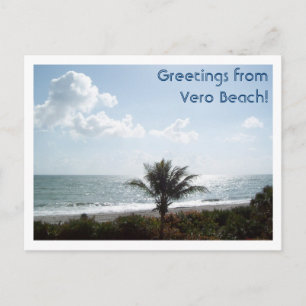 Carte Postale Salutations depuis Vero Beach !