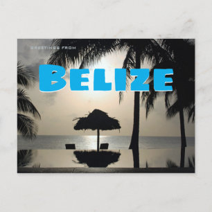 Carte Postale Salutations du Belize