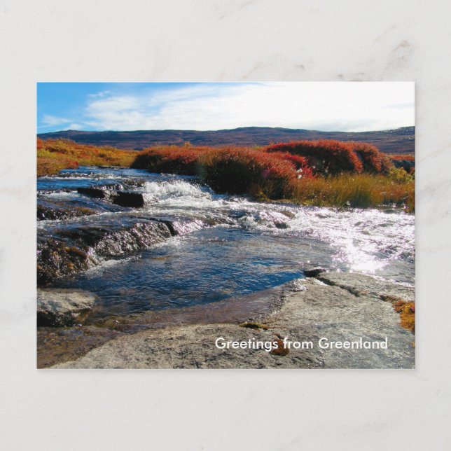 Carte Postale Salutations du Groenland 17 (Devant)