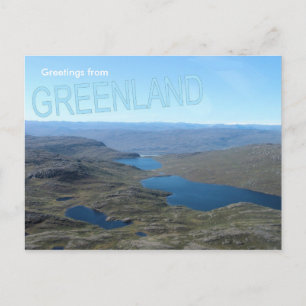 Carte Postale Salutations du Groenland 7