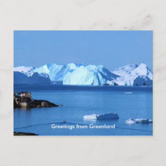 Carte Postale Salutations du Groenland 9