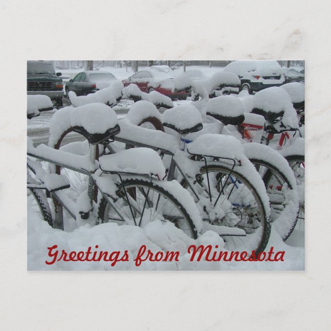 Carte Postale Salutations du Minnesota (Devant)