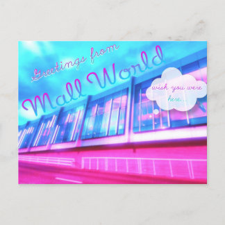 Carte postale "Salutations" du Monde du Centre Com
