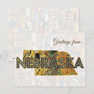 Carte Postale Salutations du Nebraska