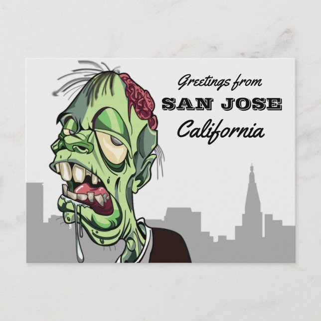Carte Postale Salutations du voyage de San Jose (Devant)