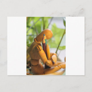 Carte Postale Salutations pour un artiste
