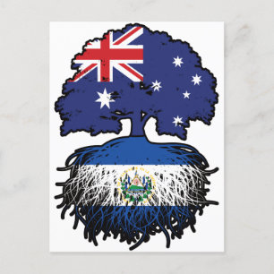 Carte Postale Salvador Salvadorien Australie Arbre