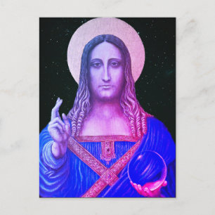 Carte Postale Salvator Mundi