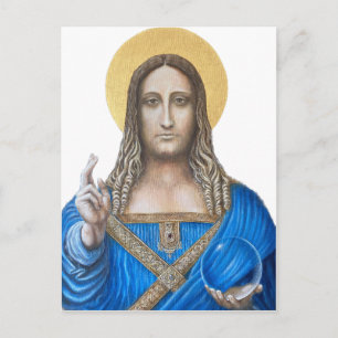Carte Postale Salvator Mundi 