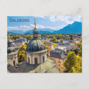 Carte Postale Salzbourg Autriche Photo de voyage