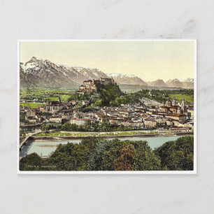 Carte Postale Salzbourg, de Kapuzinerberg, Australie-Hongrie r