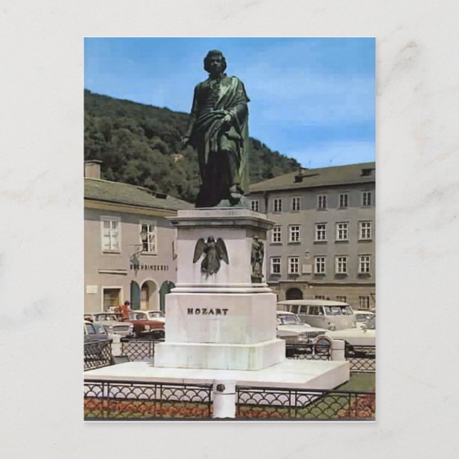 Carte Postale Salzbourg, Mozart mémorial (Devant)