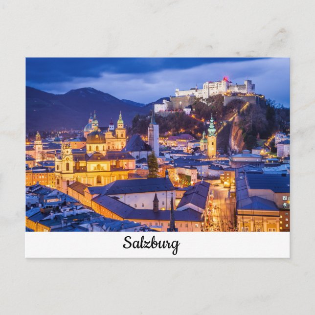 Carte postale Salzburg (Devant)