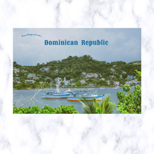 Carte postale Samana République Dominicaine