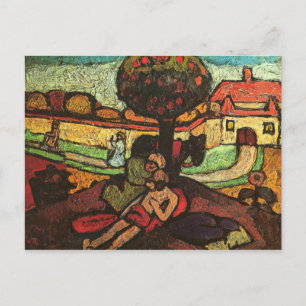 Carte Postale Samaritain miséricordieux par Paula Modersohn-Beck