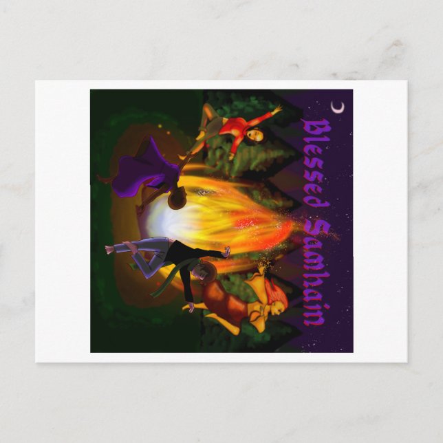 Carte Postale Samhain (Devant)