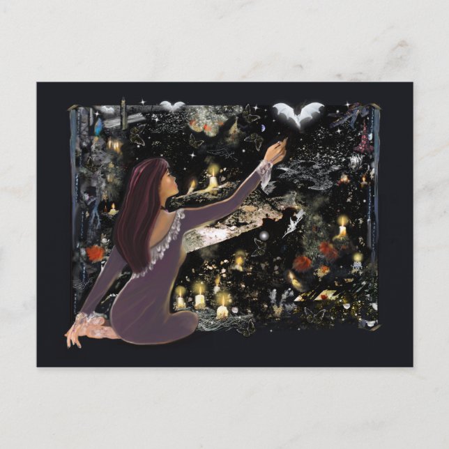 Carte Postale Samhain Mystique ! (Devant)