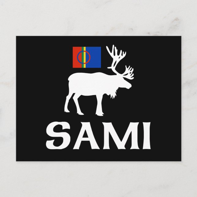 Carte Postale Sami, le peuple de Huit Saisons (Devant)