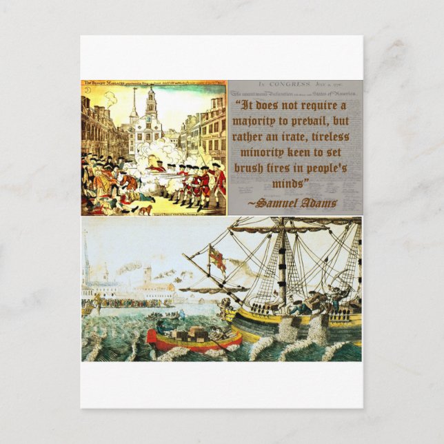 Carte Postale Samuel Adams (Devant)
